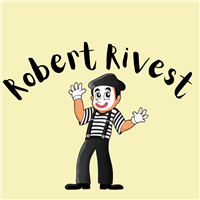 Robert Rivest: Comic Mime Badge