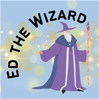 Ed the Wizard Badge